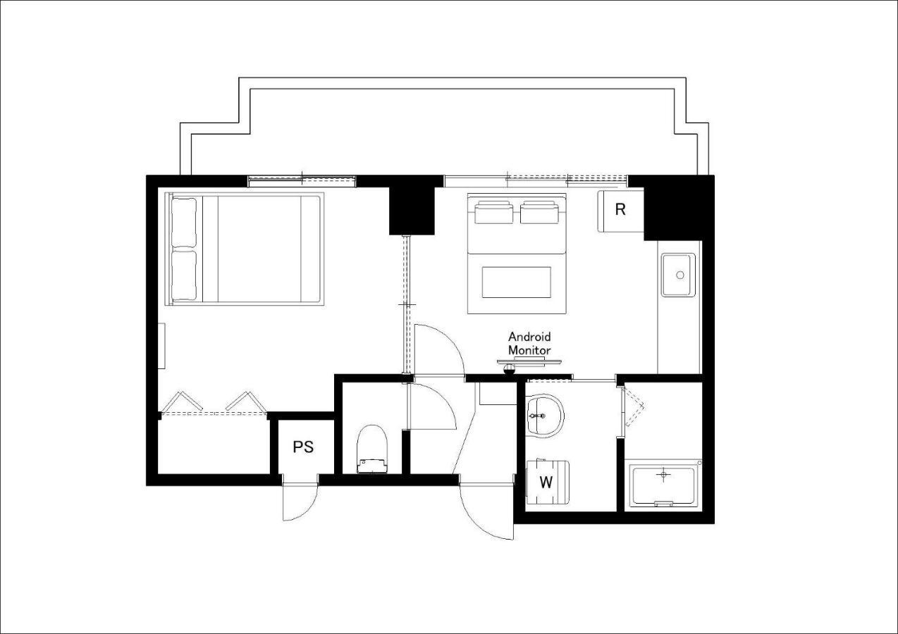 אוסקה Rebanga Juso Apartment מראה חיצוני תמונה
